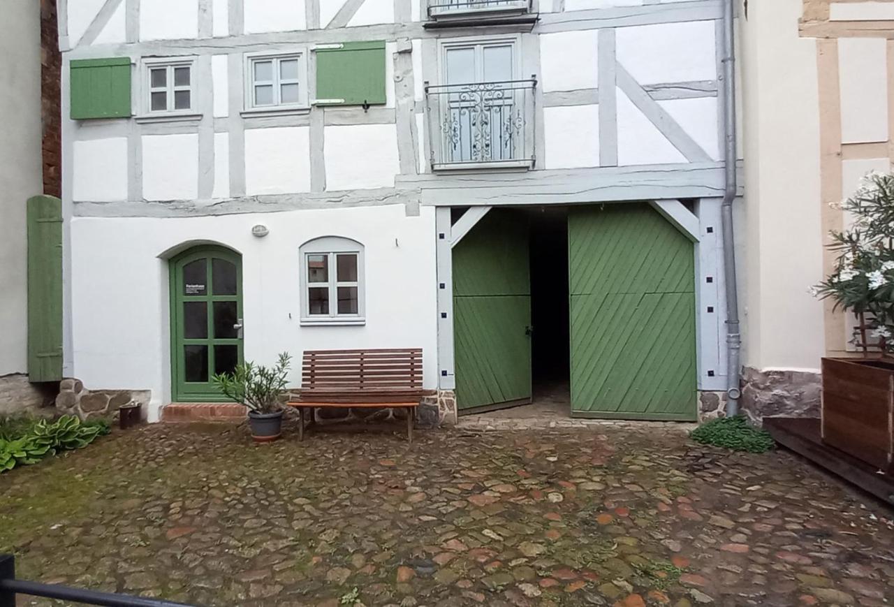 Brezelhaus Villa Tangermunde Bagian luar foto